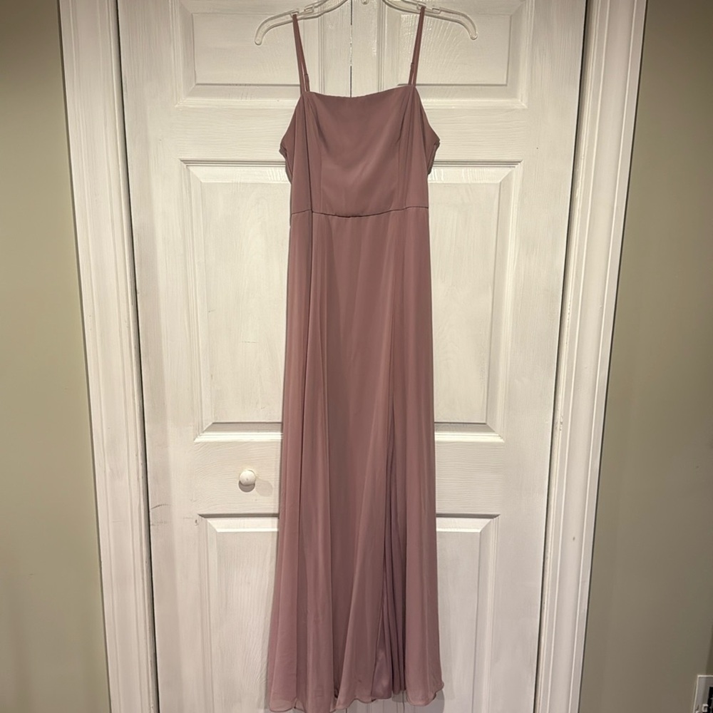 David’s bridal quartz bridesmaid dress